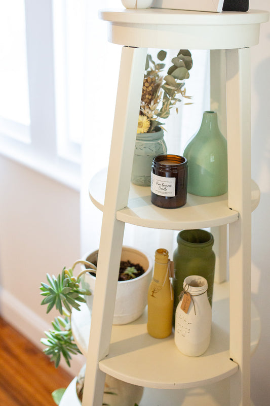 Flipping an Old Plant Stand from Ugly to Gorgeous