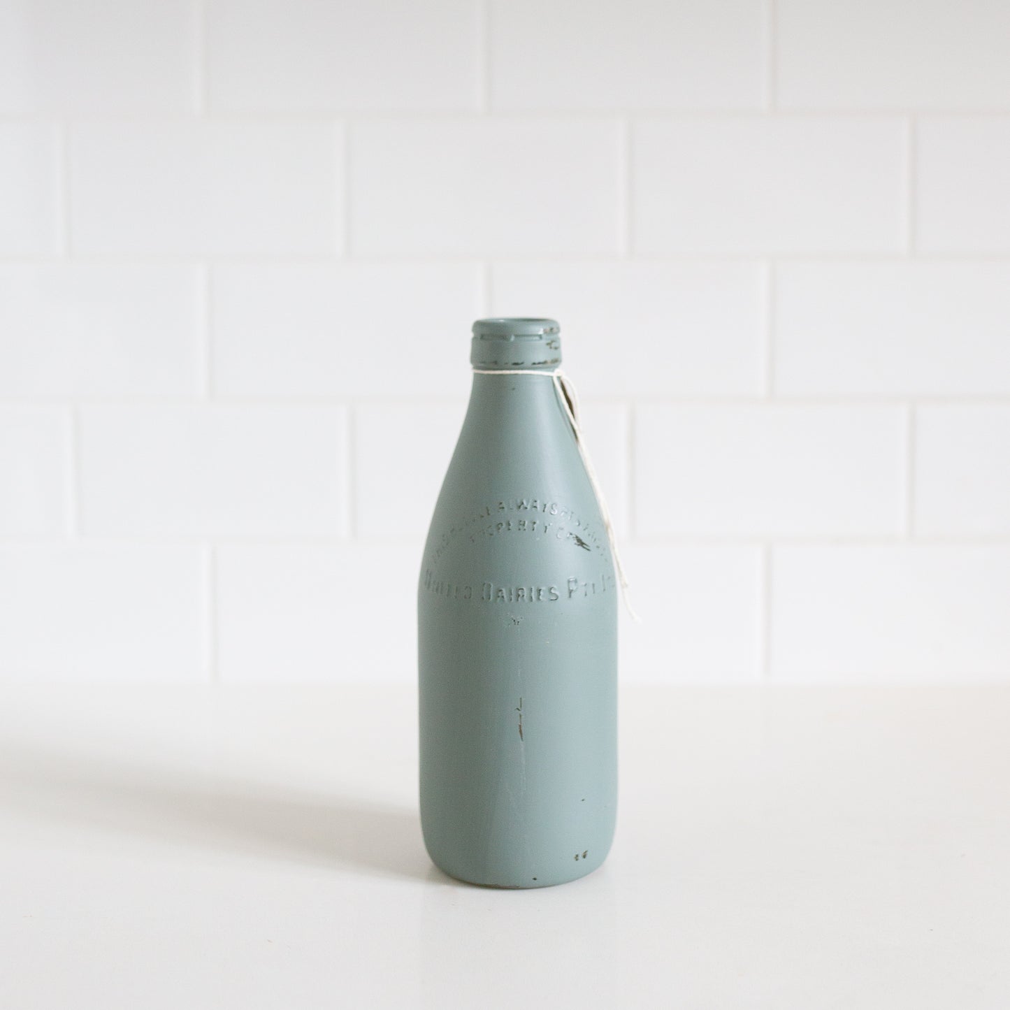 Vintage milk bottle