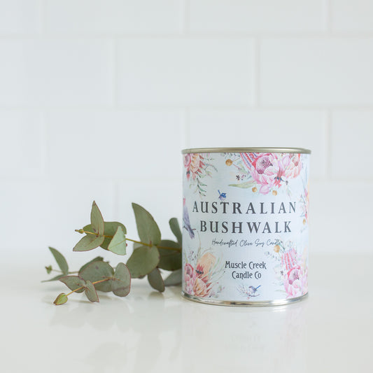 Australian Bushwalk Olive Soy Candle