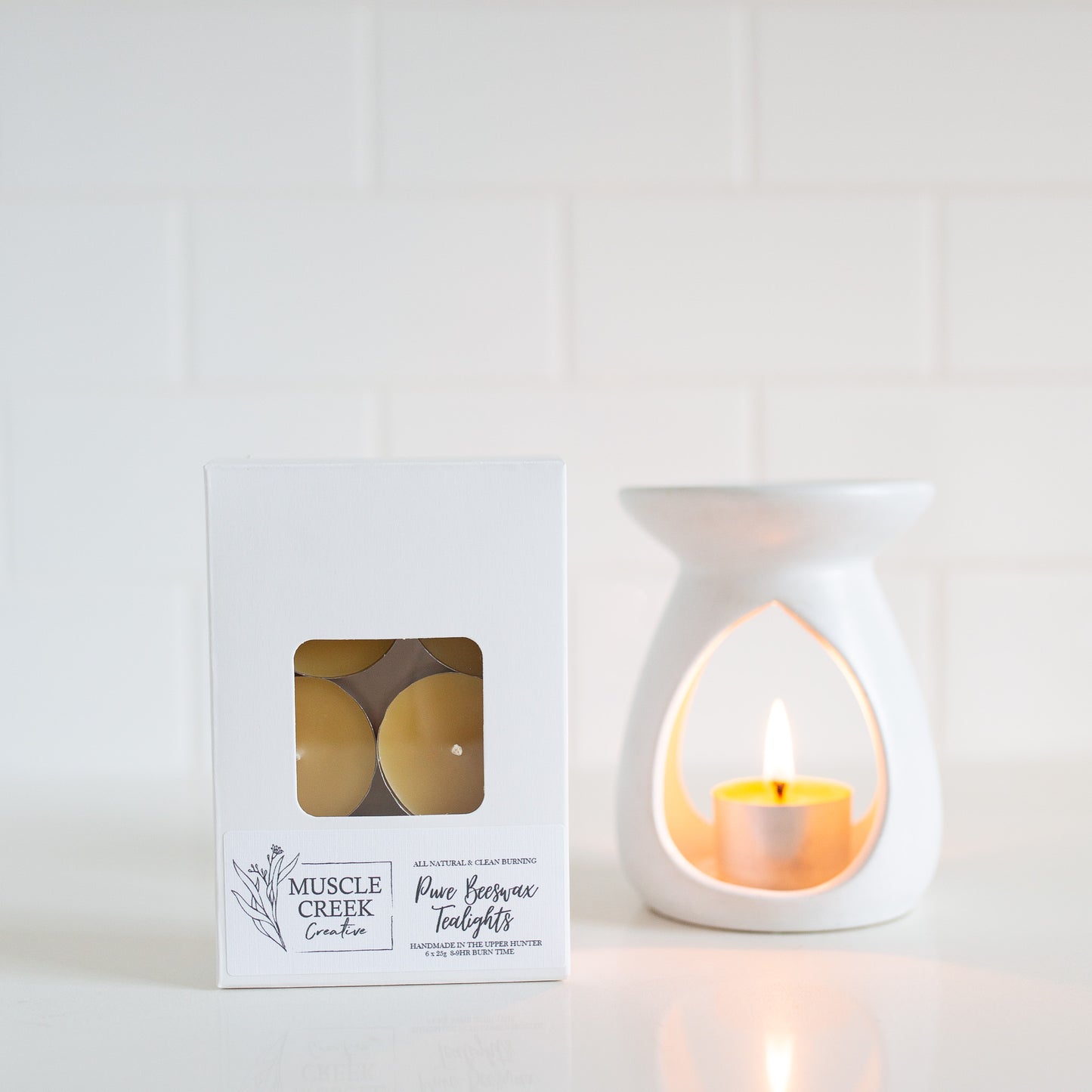 Beeswax Tealight Candles