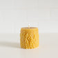 Bellflower Pillar Beeswax Candle