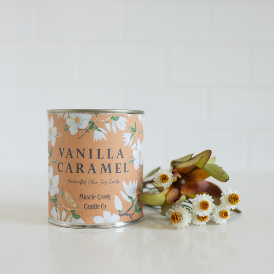 Vanilla Caramel Olive Soy Candle