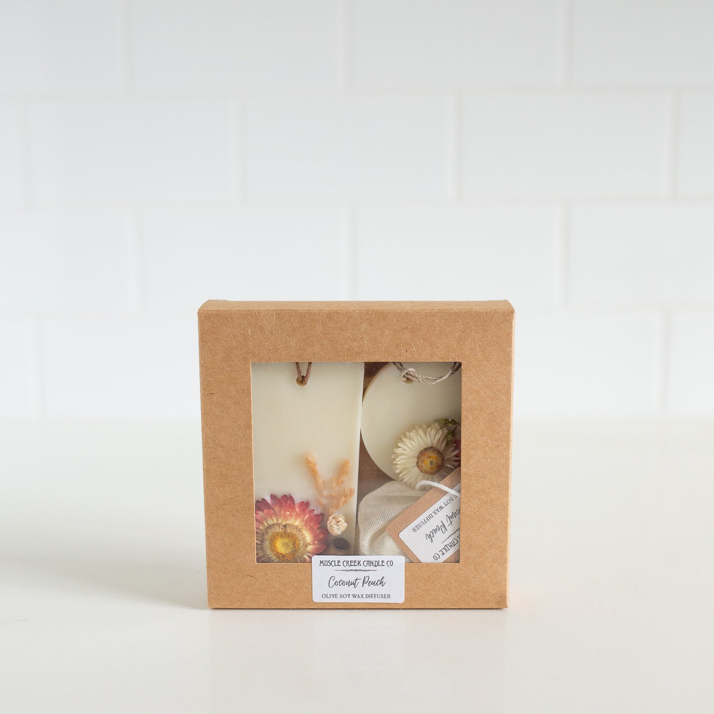 Wax Diffuser - Trio Giftbox - Coconut Peach